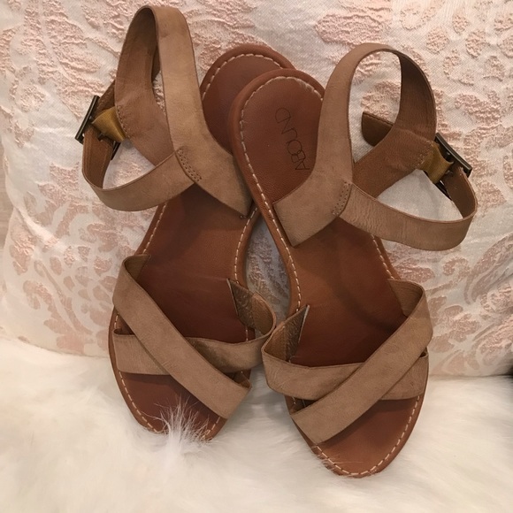 Nordstrom Sandals - Abound Light Brown Leather - Picture 3 of 8